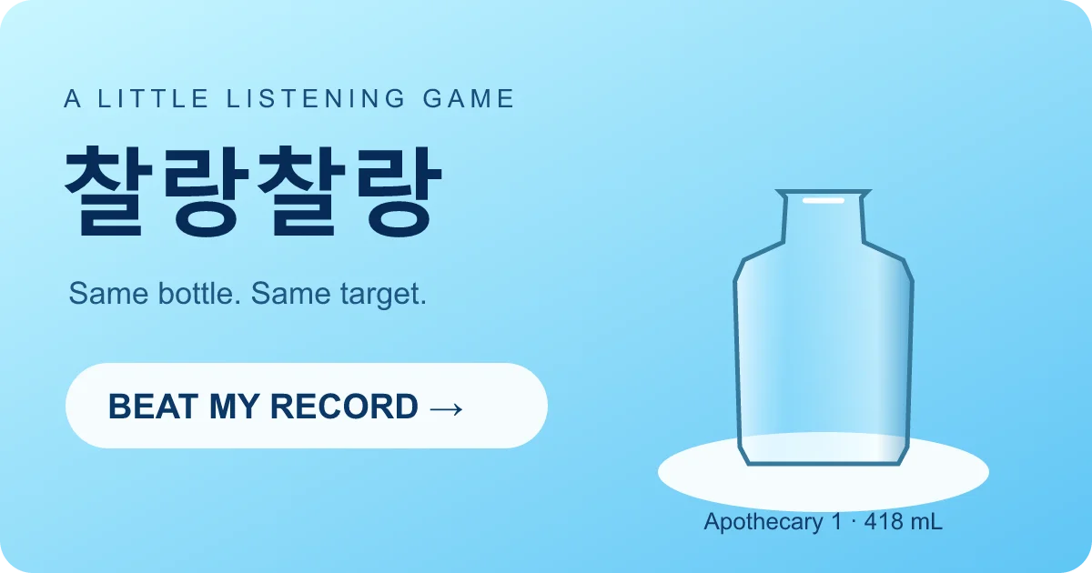Challang bottle illustration, Apothecary 1, 418 mL